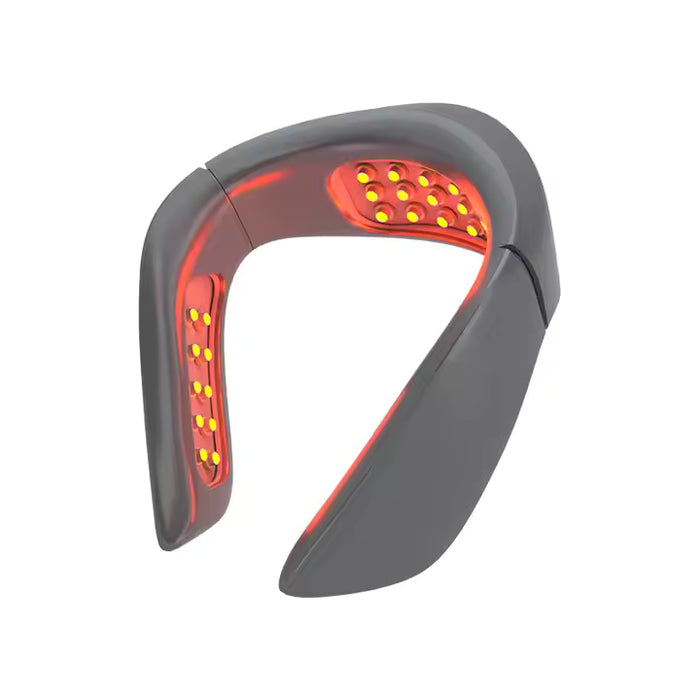 Type-C Charging U Shaped Portable Laser Neck Pain Relief Red Light Therapy Massager